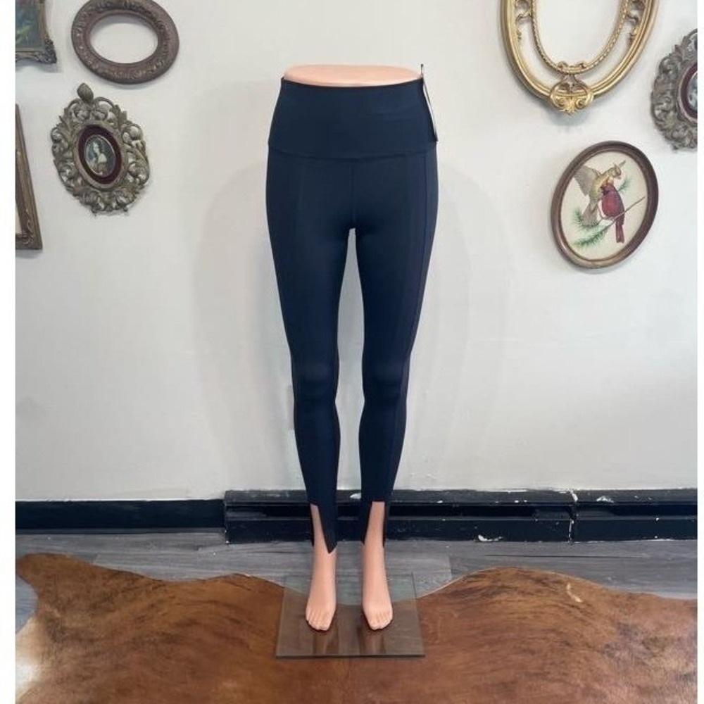 Epoque Evolution Women's Black High Rise Stirrup Leggings Size XS